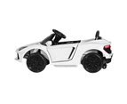 Rigo Kids Electric Ride On Car Ferrari-Inspired Toy Cars Remote 12V White