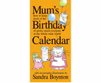 Mum's Birthday Perpetual - Wall Calendar
