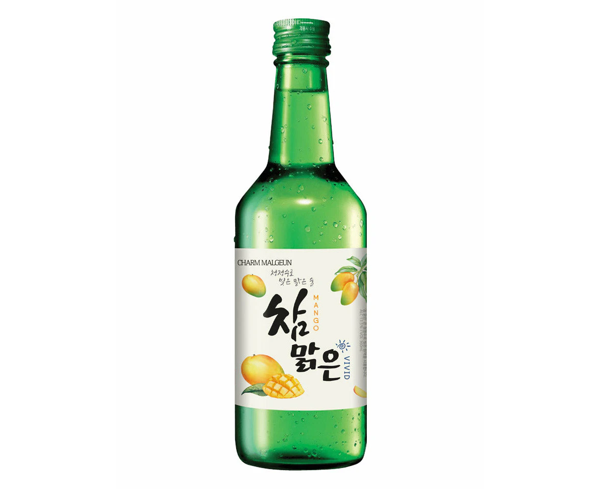 Charm Malgeun Vivid Mango Flavoured Soju 360ml