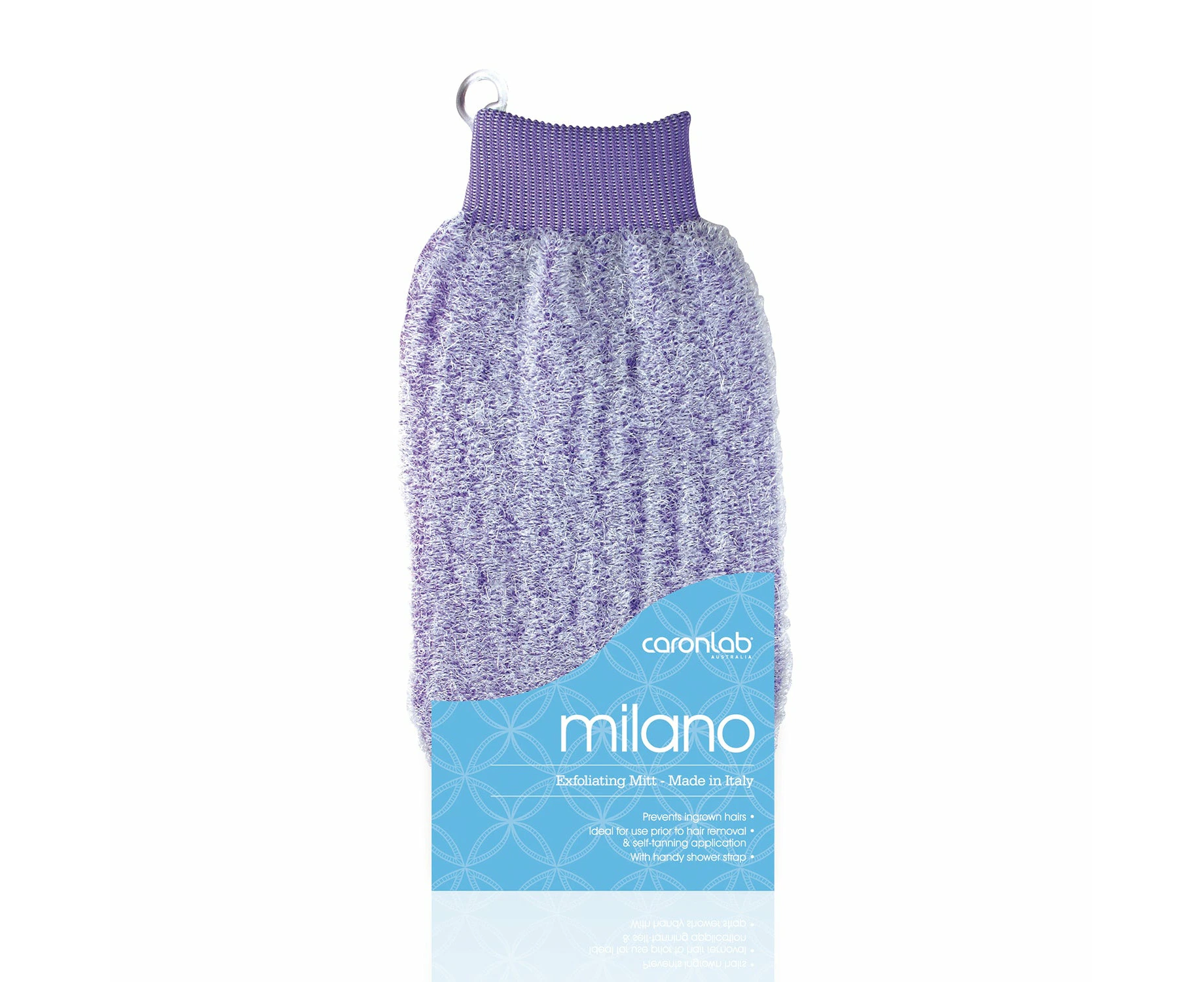 Caron Milano Originale Massage Mitt Violet