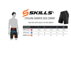 Skills Mens Quality Cycle, Cycling Shorts Coolmax(R) Anti-Bac Padding pants MTB