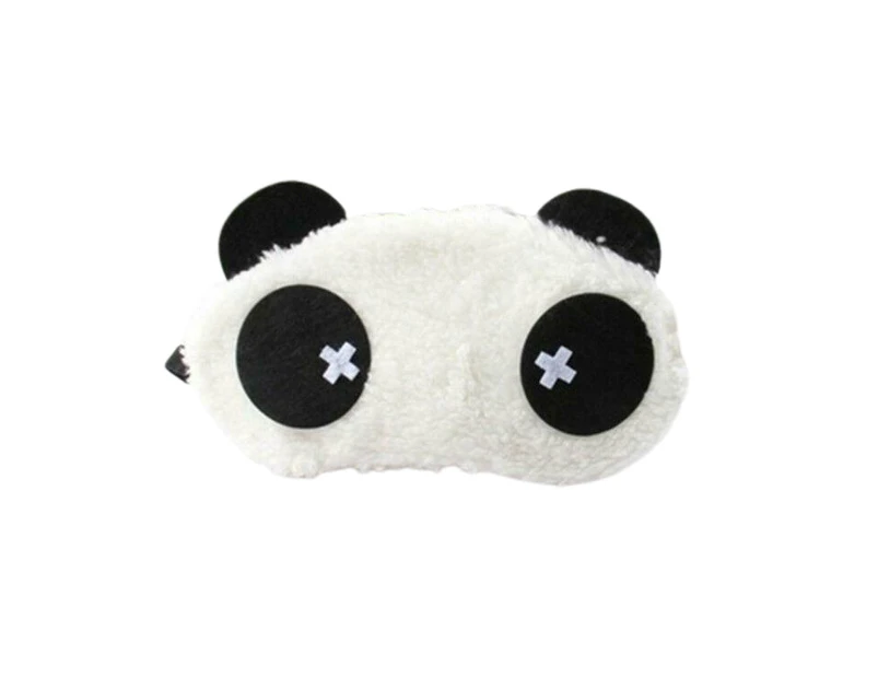 Cute Panda Sleeping Face Eye Mask Blindfold Shade Traveling Sleep Eye