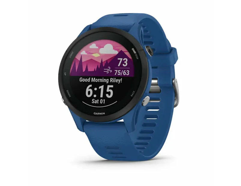 Garmin Forerunner 255 GPS Watch - Tidal Blue