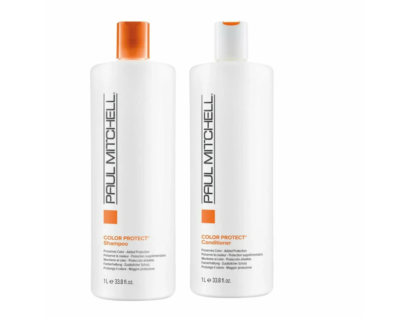 Paul Mitchell Color Protect Duo Shampoo And Conditioner 1000ml
