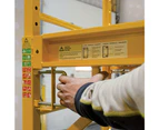 450kg Mobile Scaffold Ladder Scaffolding Platform Portable Ladder Work Safety