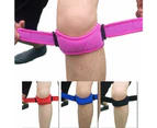 1Pc Adjustable Patella Knee Tendon Strap For Outdoor Sports - Black-1 Piece