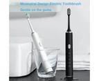Rechargeable Electric Toothbrush 2 Minutes Timer 5 Modes Cleaning Maglev Dental Brushes Ultrasonic Toothbrush - Blue