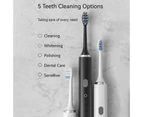 Rechargeable Electric Toothbrush 2 Minutes Timer 5 Modes Cleaning Maglev Dental Brushes Ultrasonic Toothbrush - Pink