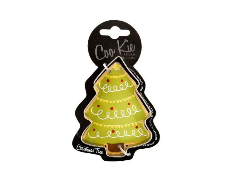 Coo Kie Christmas Tree Stainless Steel Cookie Cutter