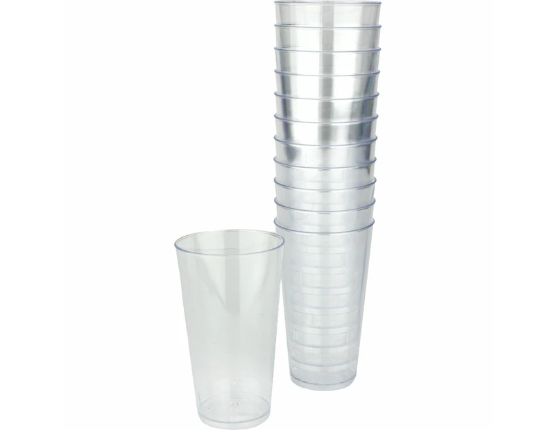 Clear 8cm Cylinder Cocktail Cups (Pack of 12)