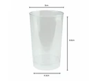 Clear Mini Plastic Round Dessert Cups 150ml (Pack of 12)
