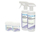 SAN-AIR Mould Treatment BUNDLE - 2 Mould Remover Sprays  + 2 Mould Gone Gels