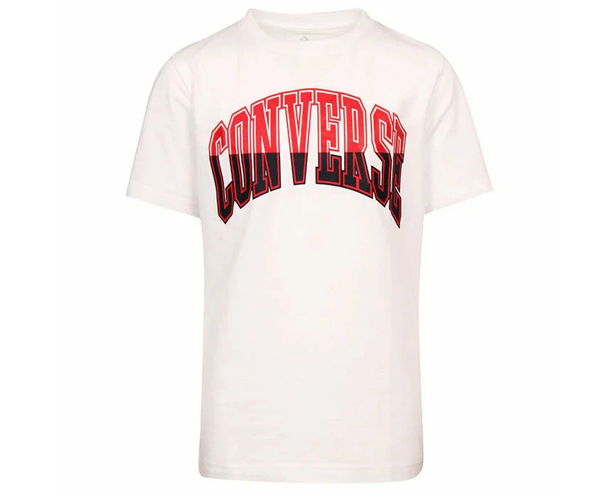 Converse White Collegiate Splice White T-Shirt