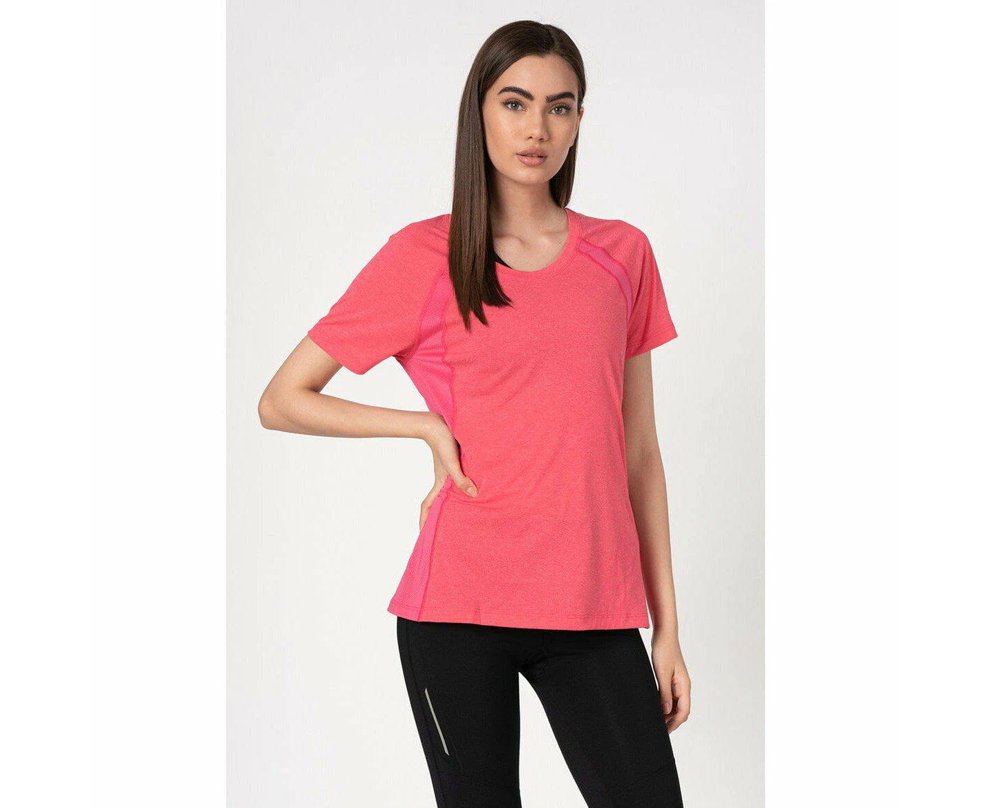 2XU Women's X-CTRL TEE - Pink/Red