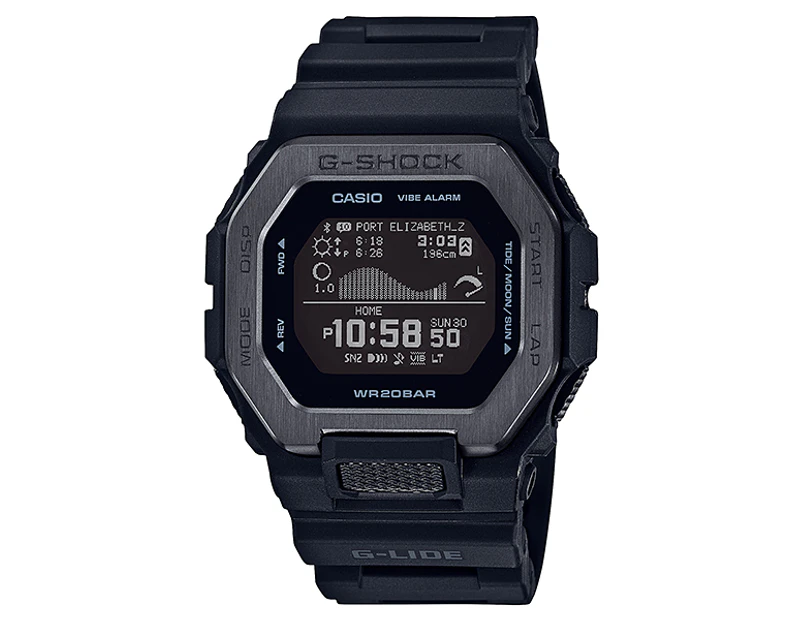 Casio G-Shock Black Resin Bluetooth Watch GBX100NS-1D