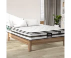 Bedra Queen Mattress Pillow Top Bed Cool Gel Foam Bonnell Spring 21cm - Multicolour