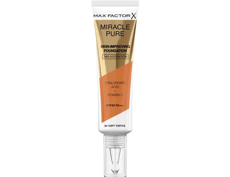 Max Factor Miracle Pure Foundation 84 Soft Toffee