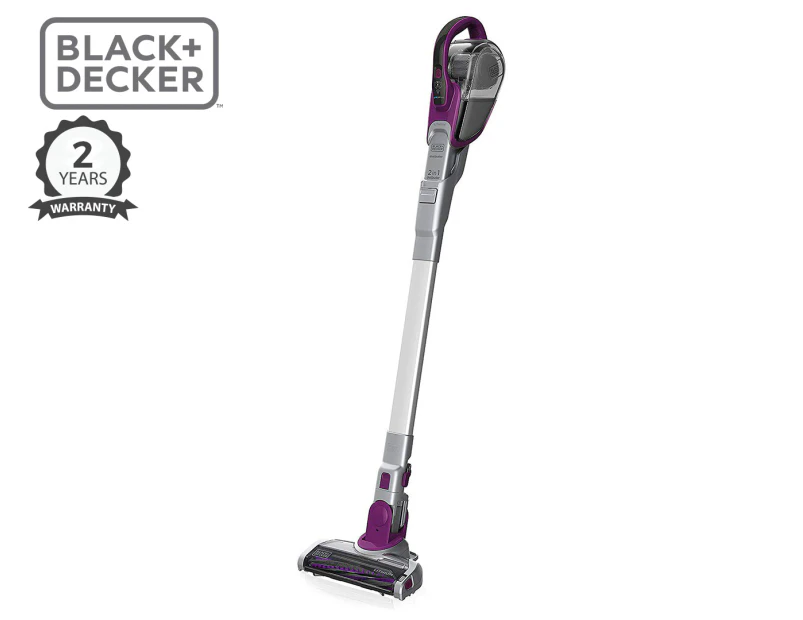 Black & Decker 18V Cordless 2-in-1 Smart Tech Dustbuster w/ Stick Vacuum Extension