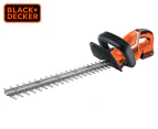 Black & Decker 18V Lithium-Ion Cordless Hedge Trimmer 45cm
