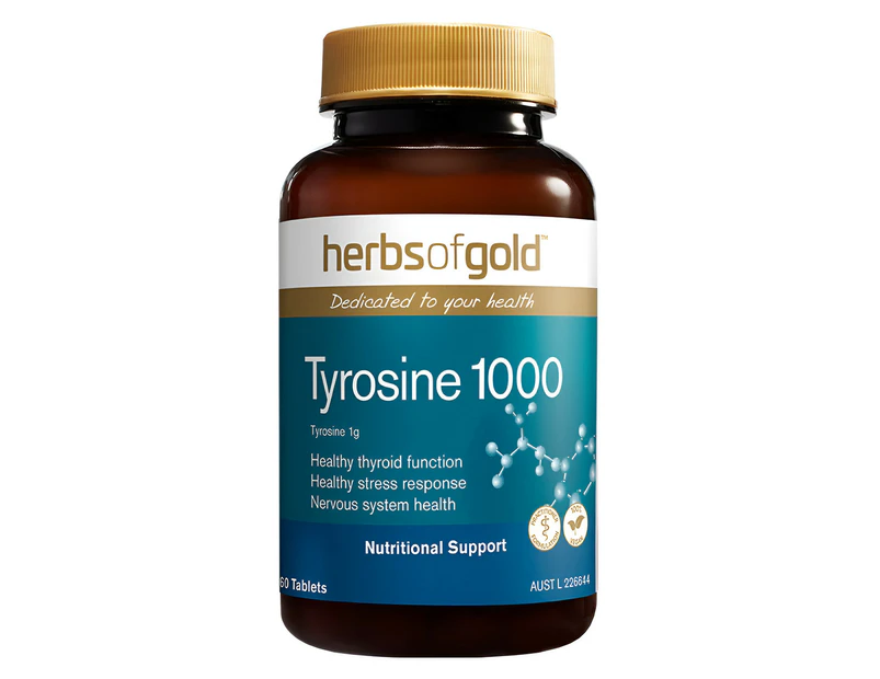 Herbs of Gold Tyrosine 1000 60t