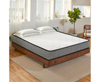 Advwin Double Mattress Bed Memory Foam Quilted Pillow Top Springs Medium Firm 17CM