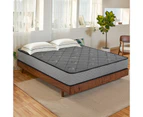 Advwin Mattress Double Size 25CM Bed 7-Zone Euro Top Pocket Spring Medium Firm Memory Foam