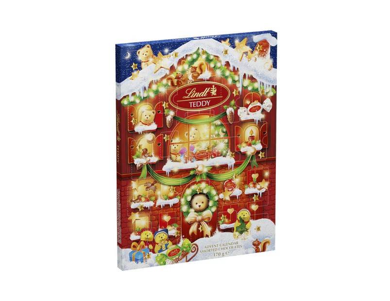 Lindt Teddy Chocolate Advent Calendar | 172g