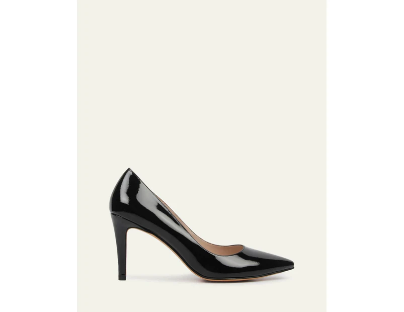 Jo Mercer Women's Nigella High Heels Suede Shoes - Black Patent