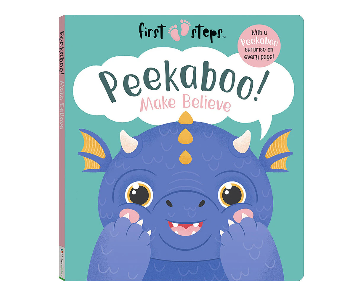 Building Blocks First Steps Peekaboo! Make Believe Early Learning Book 0y+