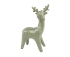Urban 19cm Cute Ceramic Reindeer Figurine Home Decorative Display Statue Sage