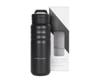 The Good Brand 709ml Stainless Steel Insulated Hot/Cold Drink Bottle w/Lid Black
