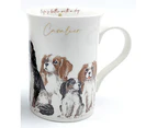 2PK Muddy Paws Cavalier Coffee Mug 360ml New Bone China Drinking Cup Serveware