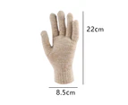 Star Winter Gloves For Women Warm Knit Gloves Touchscreen Girls Gloves,Khaki