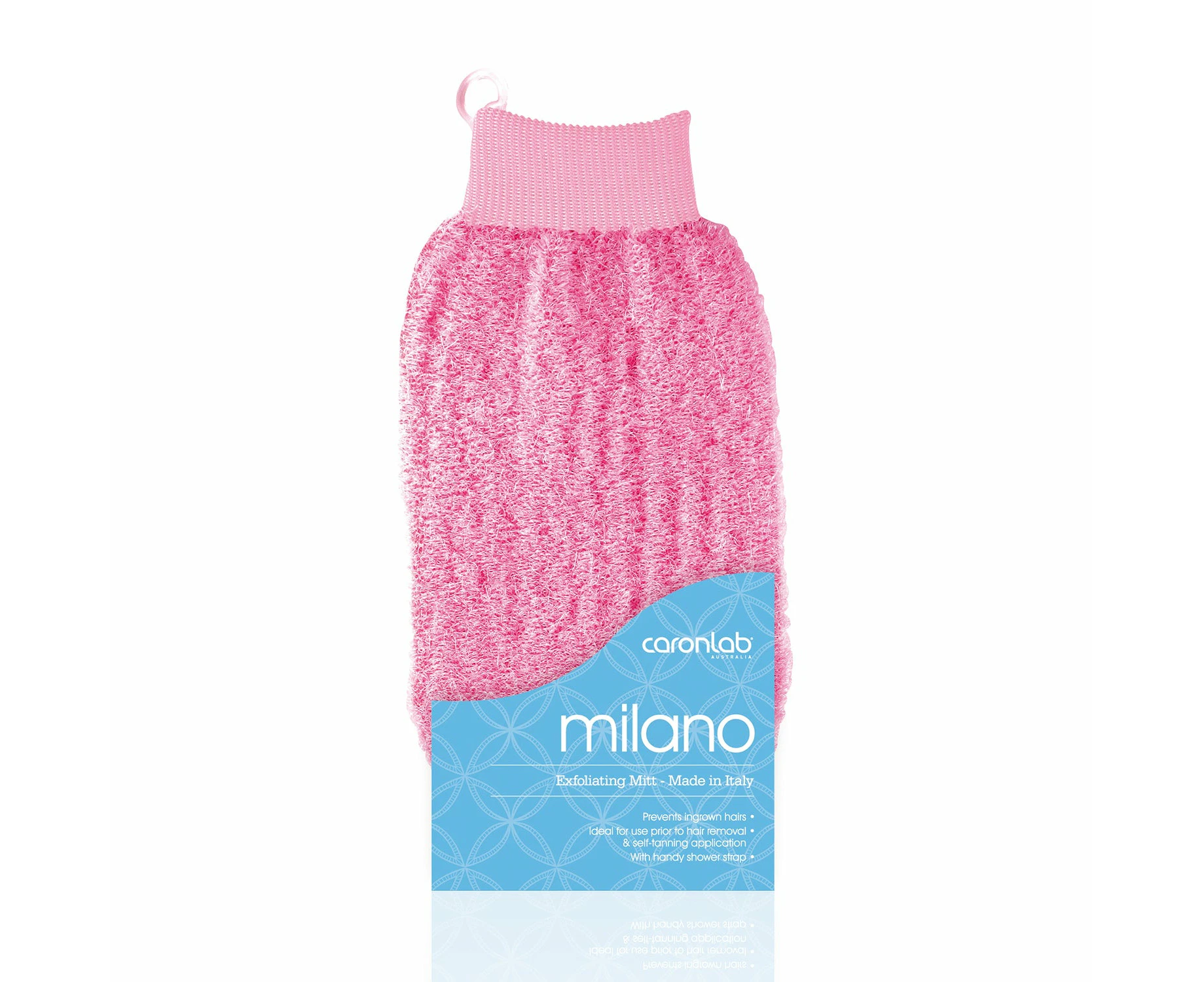 Caron Milano Originale Massage Mitt Pink