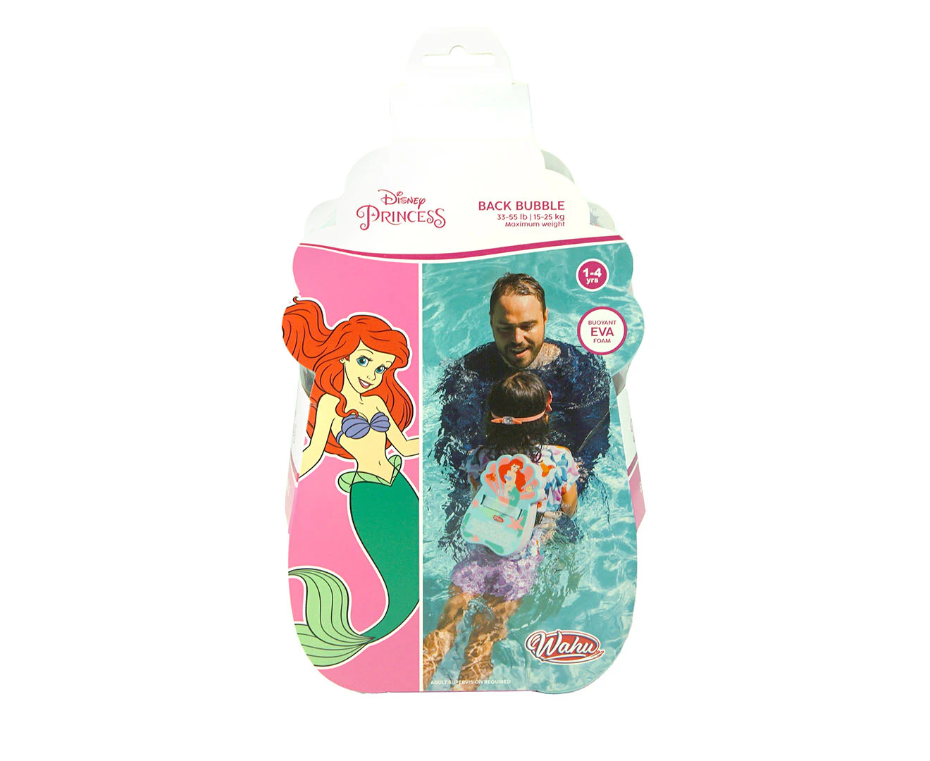 Wahu The Little Mermaid Back Bubble