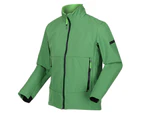 Regatta Mens Dendrick Soft Shell Jacket (Field Green/Jasmine Green) - RG9140