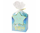 Oh Baby Boy Favor Box Kit for 8 Persons