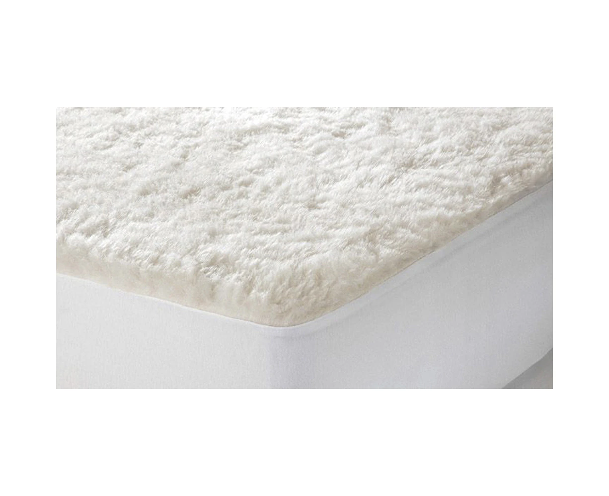 Jason Double Bed Reversible Fitted Underlays Australian Wool 300GSM 138x193cm WT