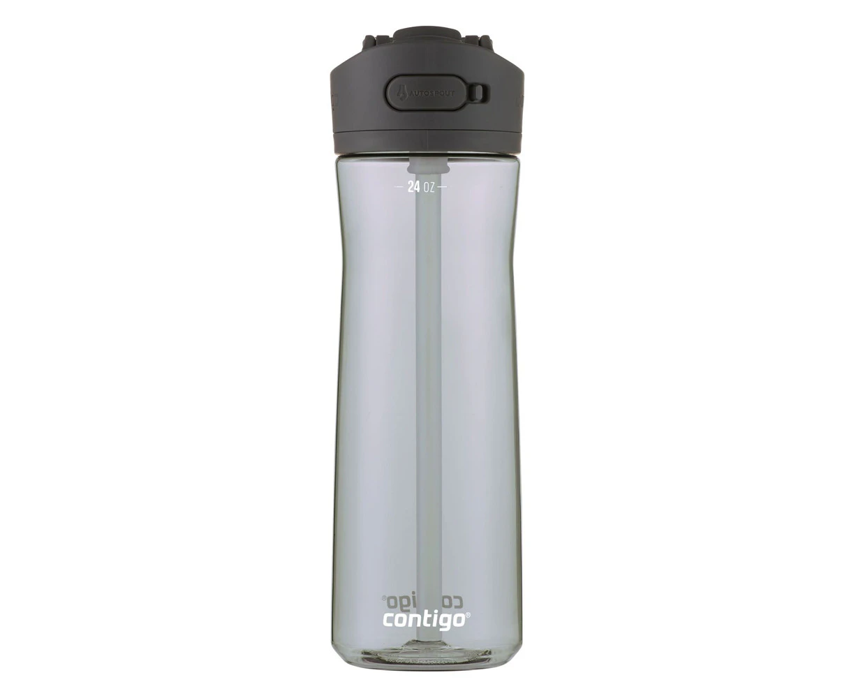 Contigo Ashland 2.0 Autospout 709ml Plastic Water Bottle Container Sake Grey