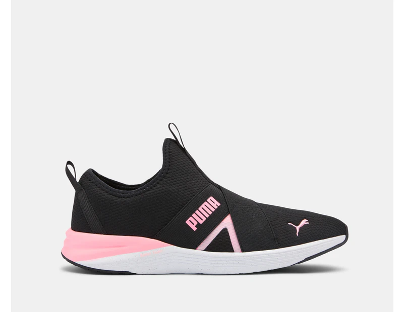 Puma Women's Better Foam Prowl Slip On Shoes - Black/Pink
