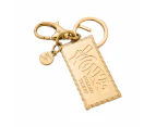 Fossil Willy Wonka Gold Keychain SLG1610710