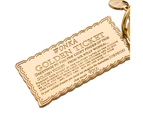 Fossil Willy Wonka Gold Keychain SLG1610710