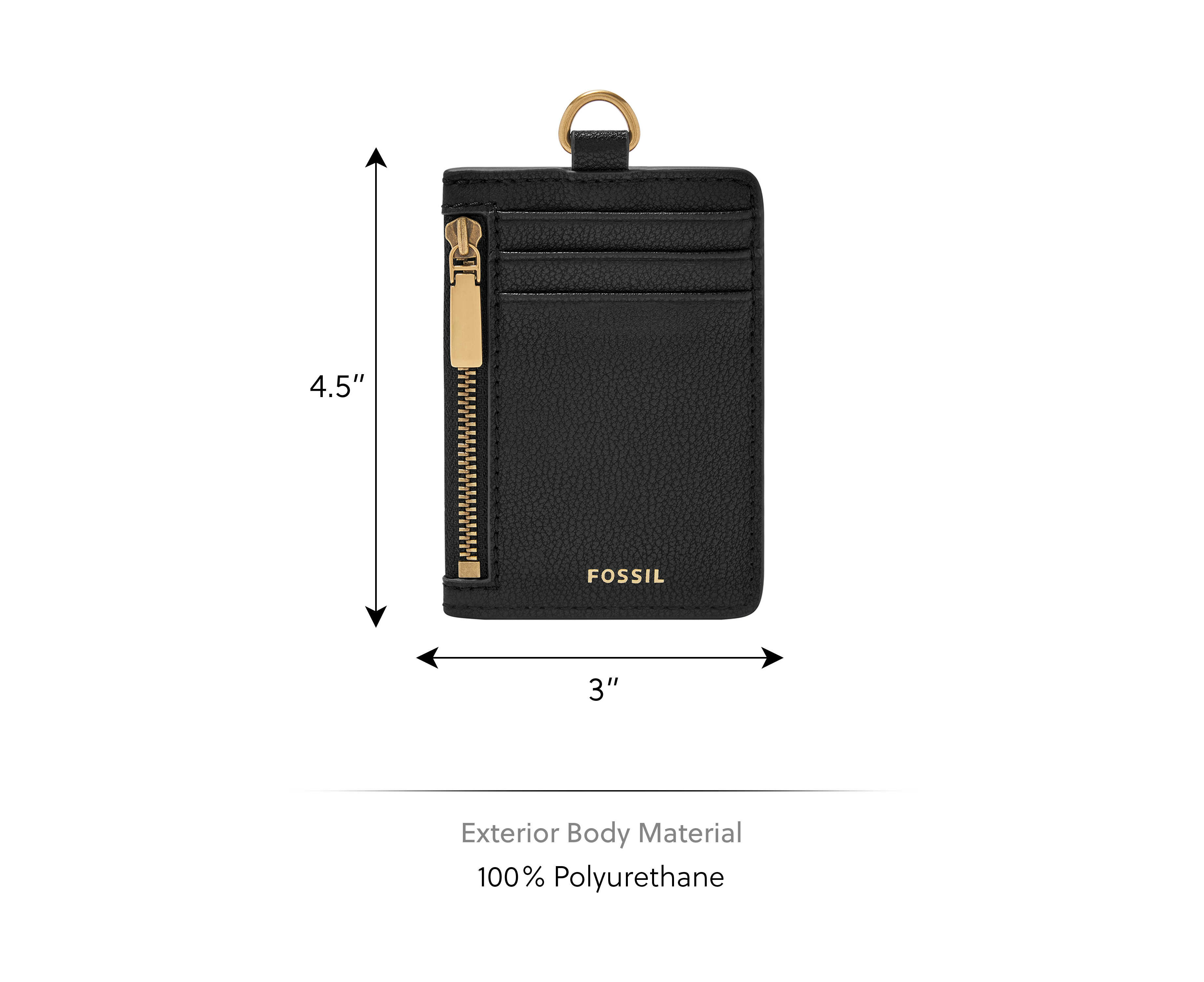 Fossil Sofia Black Card Case SWL2895001 | M.catch.com.au