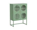 ArtissIn Buffet Sideboard Metal Cabinet - ELLA Green