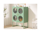 ArtissIn Buffet Sideboard Metal Cabinet - ELLA Green