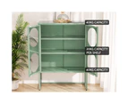 ArtissIn Buffet Sideboard Metal Cabinet - ELLA Green