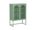 ArtissIn Buffet Sideboard Metal Cabinet - ELMA Green