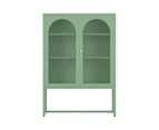 ArtissIn Buffet Sideboard Metal Cabinet - ELMA Green