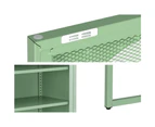 ArtissIn Buffet Sideboard Metal Cabinet - ELMA Green