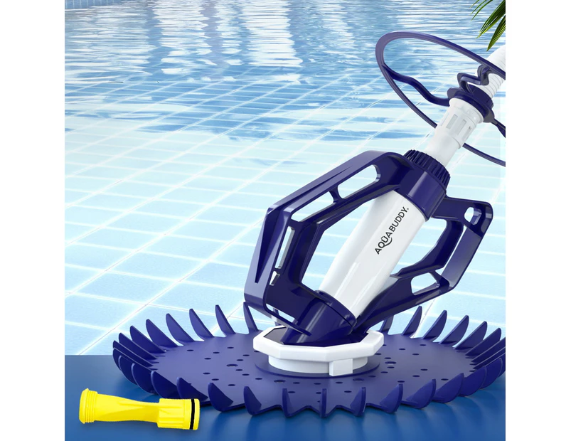 Aqua Buddy Pool Cleaner Automatic Vacuum Floor Climb Suction Swimming Hose 10M